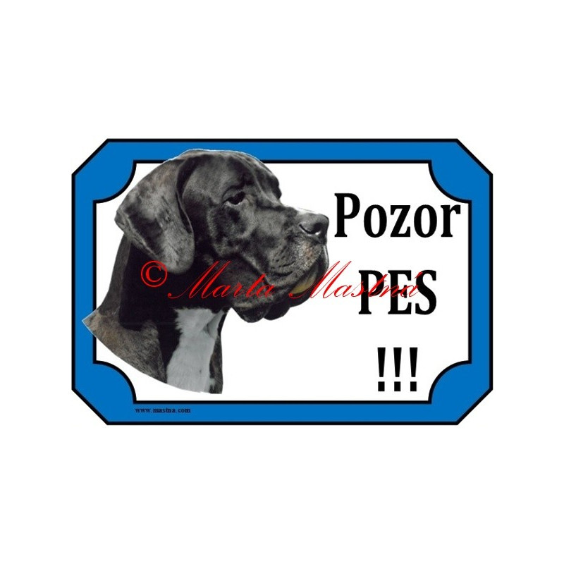 Tabulka německá doga