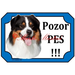 Tabulka australský ovčák