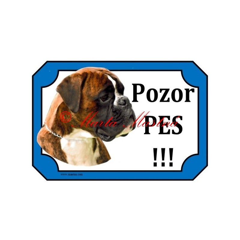 Tabulka německý boxer