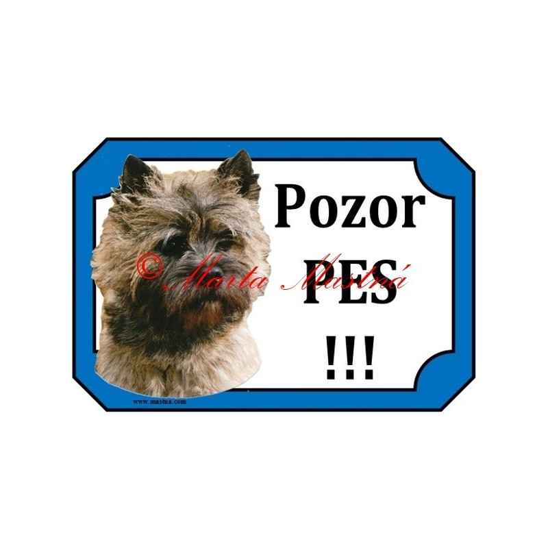 Tabulka kernteriér, cairn terier