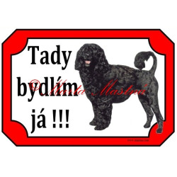 Tabulka portugalský vodní pes