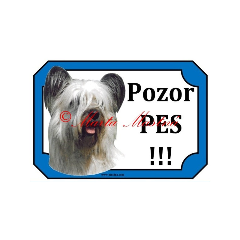 Tabulka skye teriér, skajteriér