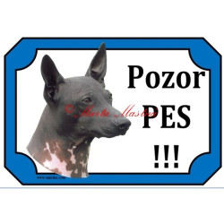 Tabulka americký bezsrstý teriér