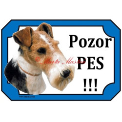 Tabulka foxteriér hrubosrstý