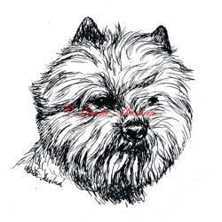 Samolepka kernteriér