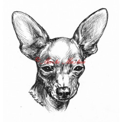 Samolepka pražský krysařík