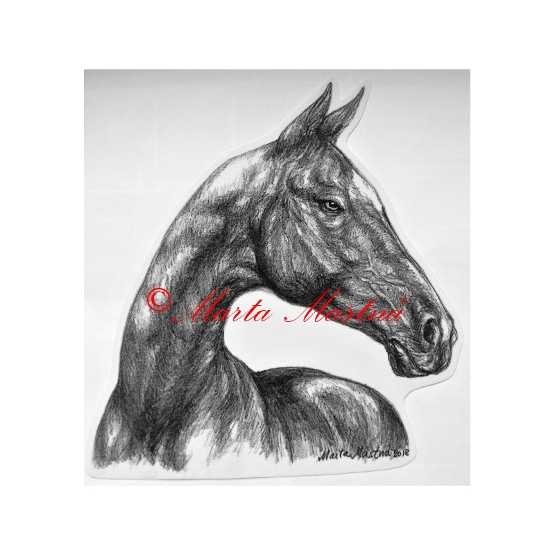 Samolepka hafling, kůň, koně