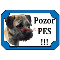 Tabulka border teriér