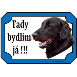 Tabulka flat coated retrívr