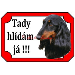 Tabulka jezevčík dlouhosrstý