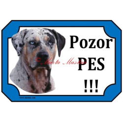 Tabulka catahoula louisiana leopard dog