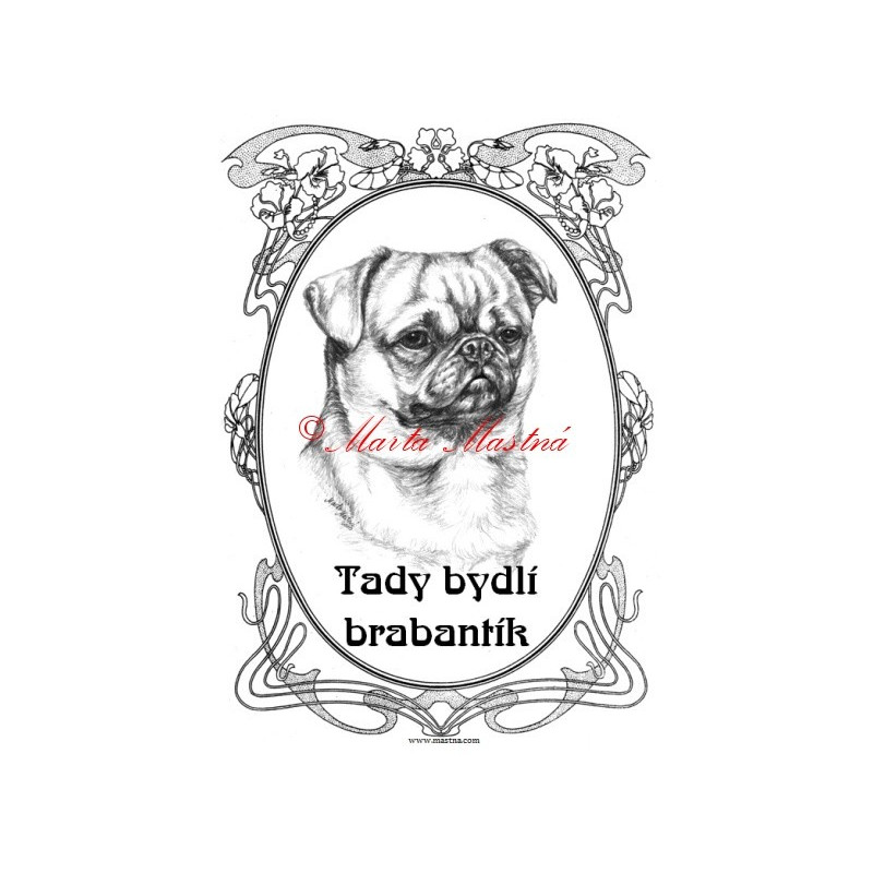 Tabulka brabantík, brabantský grifonek