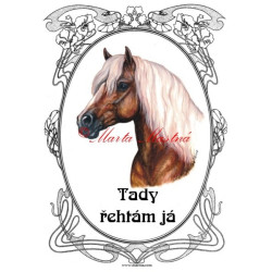 Tabulka hafling, kůň, koně