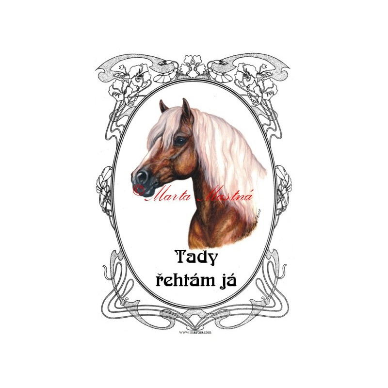 Tabulka hafling, kůň, koně