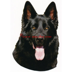 Samolepka německý ovčák dlouhosrstý