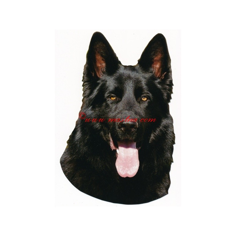 Samolepka německý ovčák dlouhosrstý