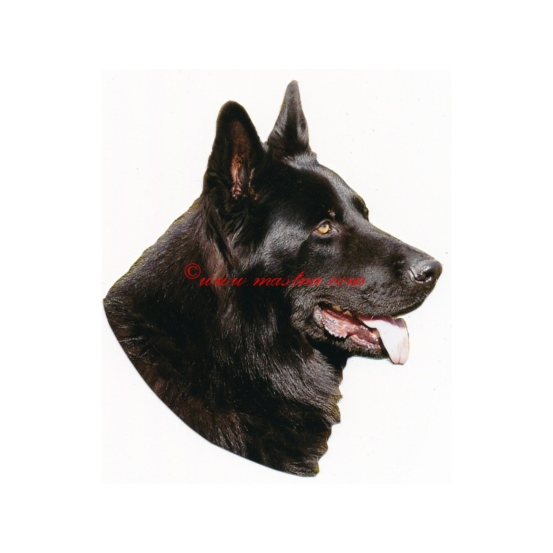 Samolepka německý ovčák dlouhosrstý