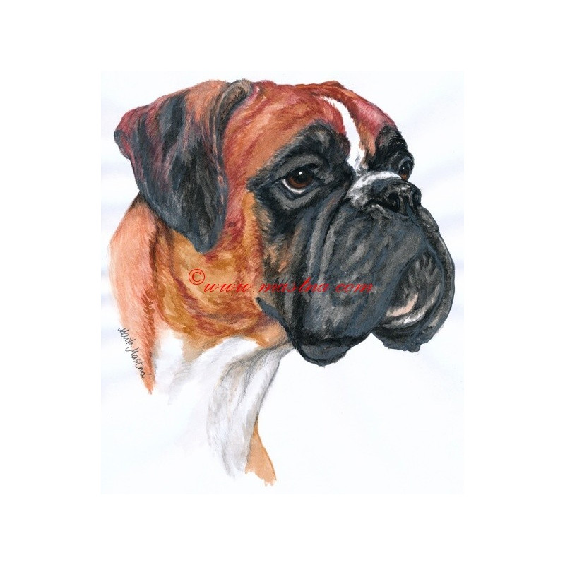 Samolepka německý boxer