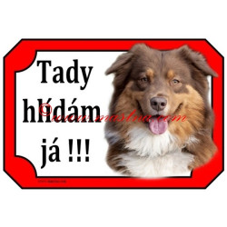 Tabulka australský ovčák