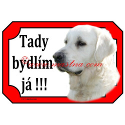 Tabulka zlatý retrívr, golden