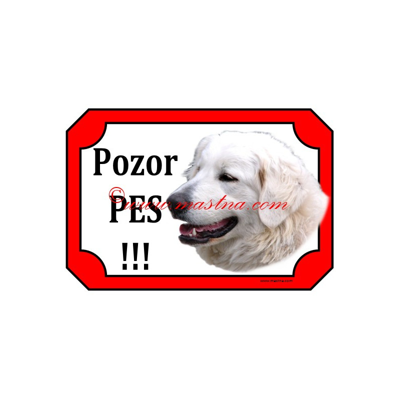 Tabulka slovenský čuvač