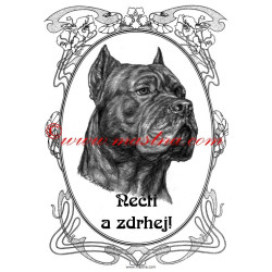 Tabulka cane corso