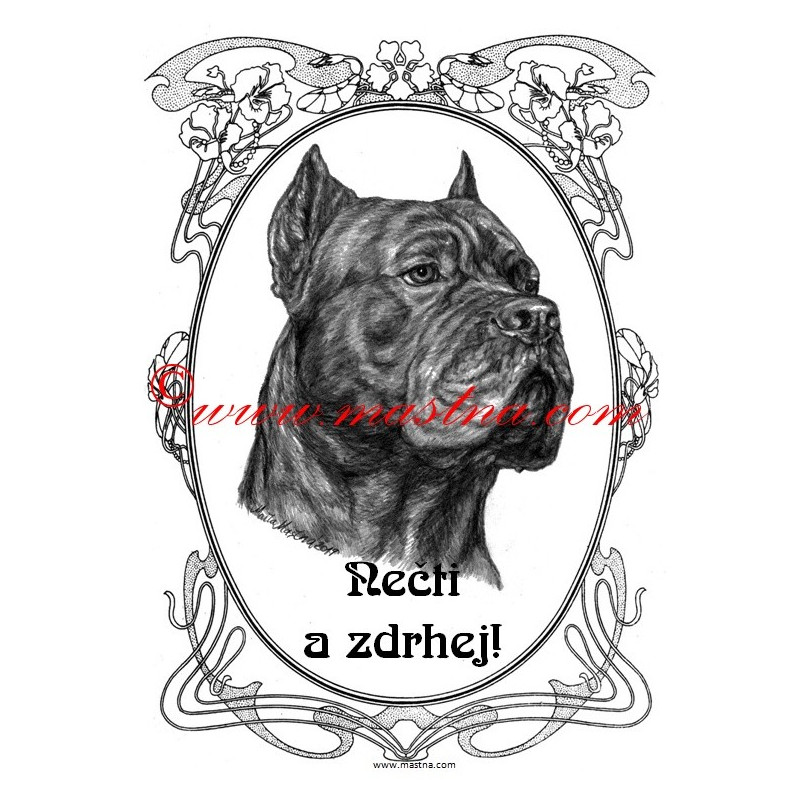 Tabulka cane corso