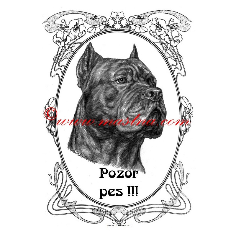 Tabulka cane corso