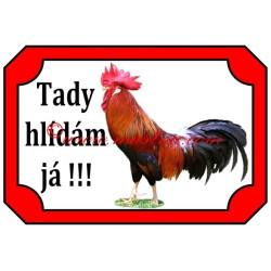 Tabulka kohout, drůbež