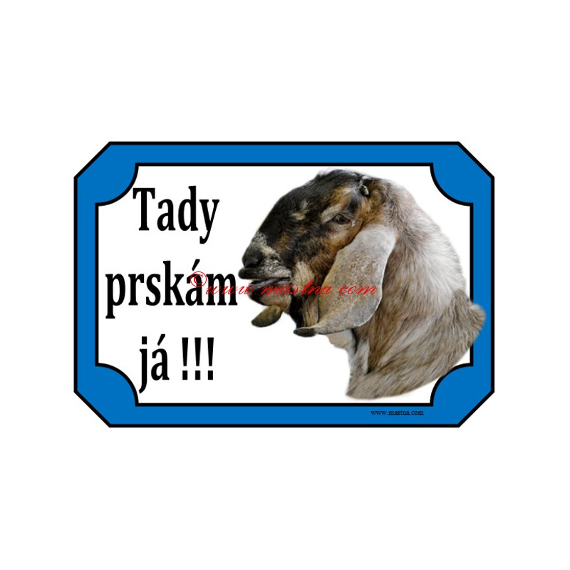 Tabulka kozel anglonubijský