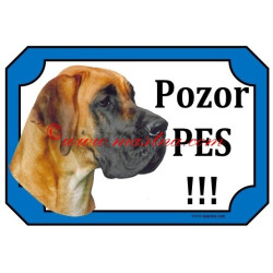 Tabulka německá doga