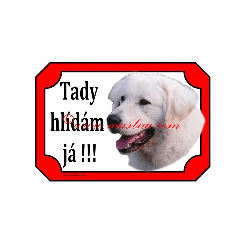 Tabulka maďarský kuvasz