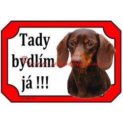 Tabulka jezevčík hladkosrstý