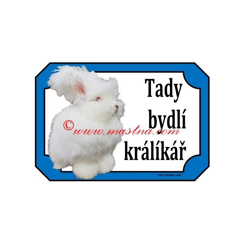 Tabulka králík angorský, angora