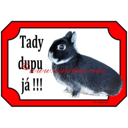 Tabulka králík zakrslý bílopesíkatý