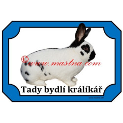 Tabulka králík český strakáč