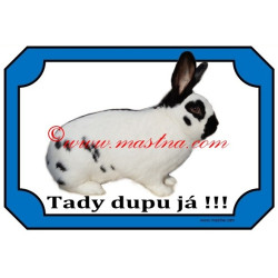 Tabulka králík český strakáč