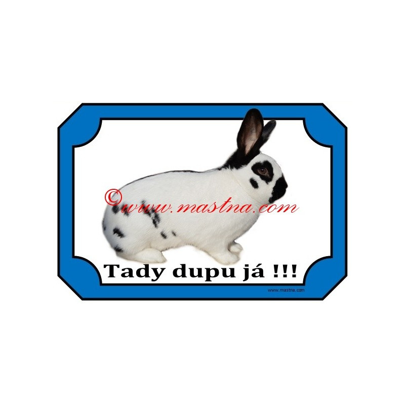 Tabulka králík český strakáč