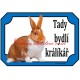 Tabulka králík meklenburský strakáč červený