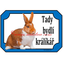 Tabulka králík meklenburský strakáč červený