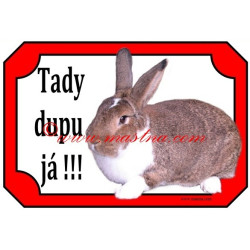 Tabulka králík meklenburský strakáč divoce zbarvený