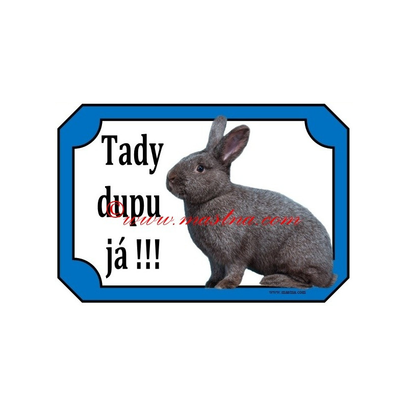 Tabulka králík stříbřitý havanovitý