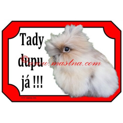 Tabulka králík teddy, dlouhosrstý