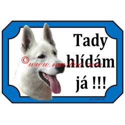 Tabulka bílý švýcarský ovčák