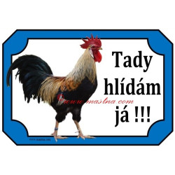 Tabulka kohout, vlaška, drůbež