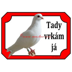 Tabulka holub rakovnický kotrlák