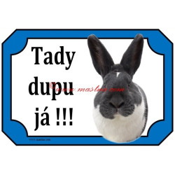 Tabulka králík meklenburský strakáč modrý