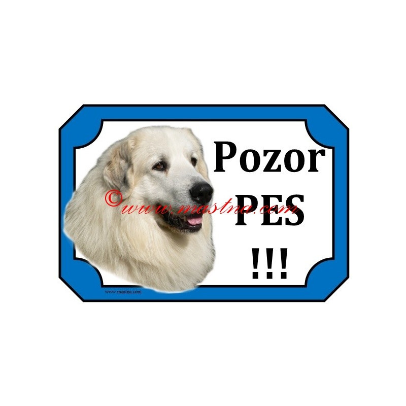 Tabulka pyrenejský horský pes