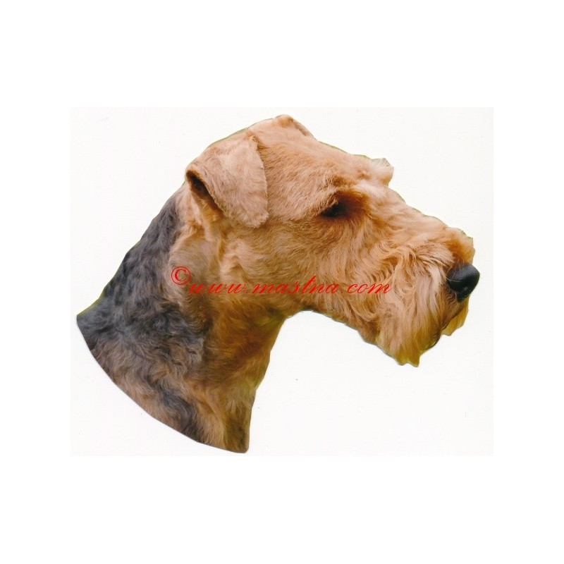Samolepka  velšteriér, erdelteriér, airedale
