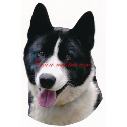 Samolepka karelský medvědí pes